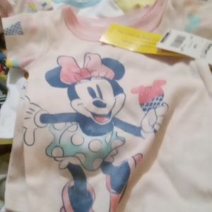 A Mini mouse bedtime shirt short sleeve very comfortable 18 months 2 of them
